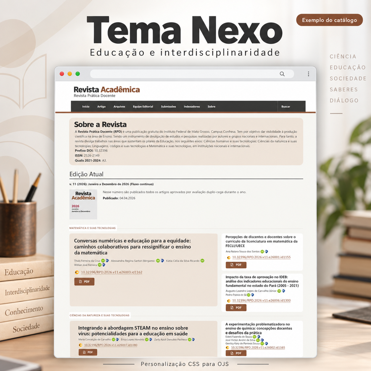 Personalização de Layout e CSS para Revistas OJS - imagem 2