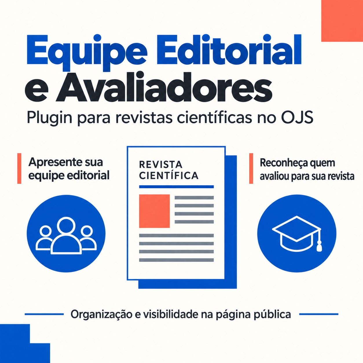 Plugin Equipe Editorial e Avaliadores para OJS - imagem 3
